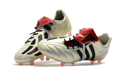 Adidas Predator Mania Champagne FG Football Boots - Gold/Black/Red