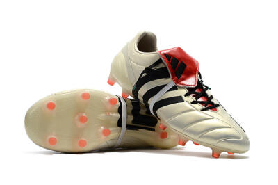 Adidas Predator Mania Champagne FG Football Boots - Gold/Black/Red
