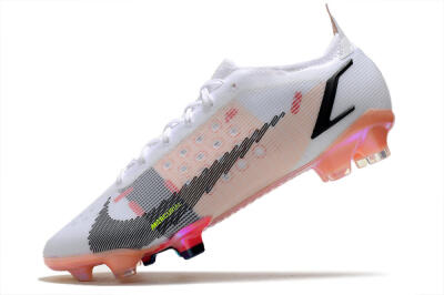 Nike Mercurial Vapor 14 Elite FG Football Boots - White/Pink/Black/Gold