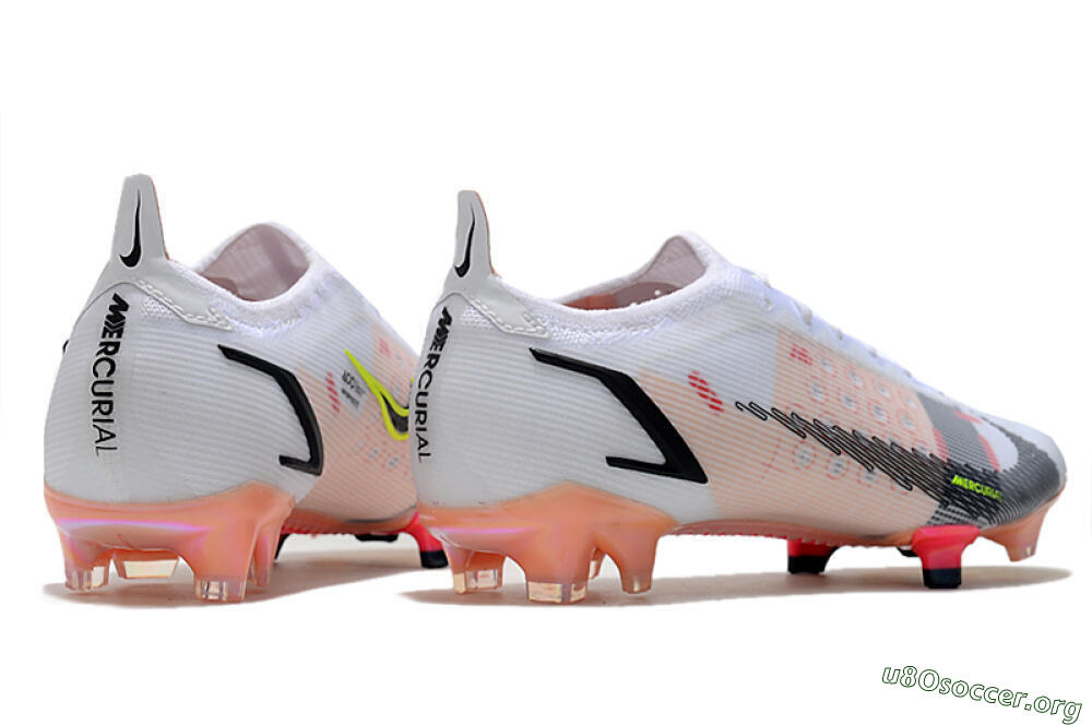 Nike Mercurial Vapor 14 Elite FG Football Boots - White/Pink/Black/Gold 6