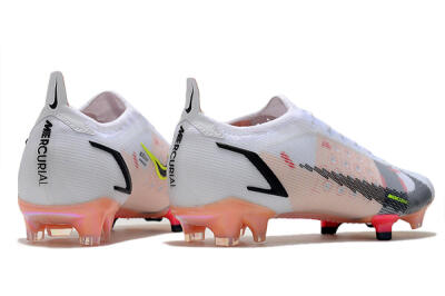 Nike Mercurial Vapor 14 Elite FG Football Boots - White/Pink/Black/Gold