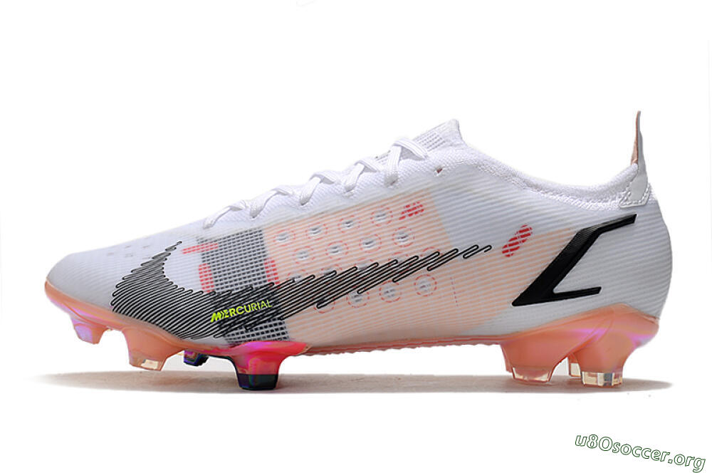 Nike Mercurial Vapor 14 Elite FG Football Boots - White/Pink/Black/Gold 3