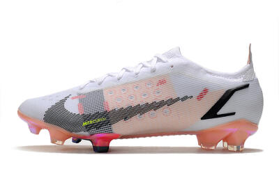 Nike Mercurial Vapor 14 Elite FG Football Boots - White/Pink/Black/Gold
