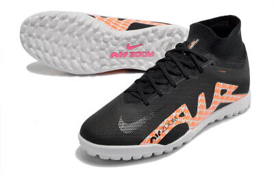 Nike Air Zoom Mercurial Superfly 9 Elite TF Football Shoes - Black/Orange/White