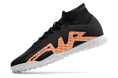 Nike Air Zoom Mercurial Superfly 9 Elite TF Football Shoes - Black/Orange/White