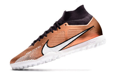 Nike Air Zoom Mercurial Superfly 9 Elite TF Football Shoes - Gold/White/Black