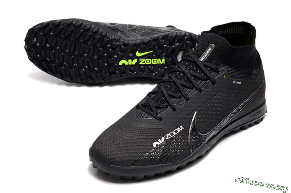 Nike Air Zoom Mercurial Superfly 9 Elite TF Football Shoes - Black/White/Yellow 0