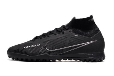 Nike Air Zoom Mercurial Superfly 9 Elite TF Football Shoes - Black/White/Yellow