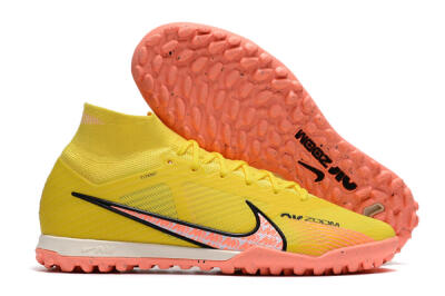 Nike Air Zoom Mercurial Superfly 9 Elite TF Football Shoes - Yellow/Pink/Black