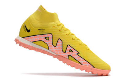 Nike Air Zoom Mercurial Superfly 9 Elite TF Football Shoes - Yellow/Pink/Black