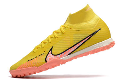 Nike Air Zoom Mercurial Superfly 9 Elite TF Football Shoes - Yellow/Pink/Black
