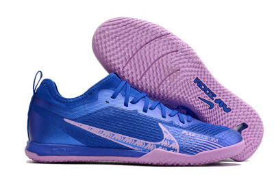 Nike Air Zoom Mercurial Vapor 15 Pro IC Football Shoes - Blue/Pink