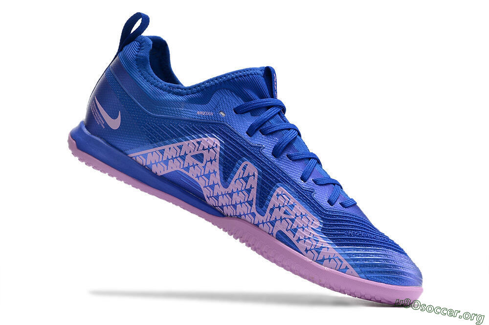 Nike Air Zoom Mercurial Vapor 15 Pro IC Football Shoes - Blue/Pink 4