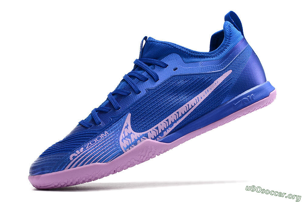 Nike Air Zoom Mercurial Vapor 15 Pro IC Football Shoes - Blue/Pink 5