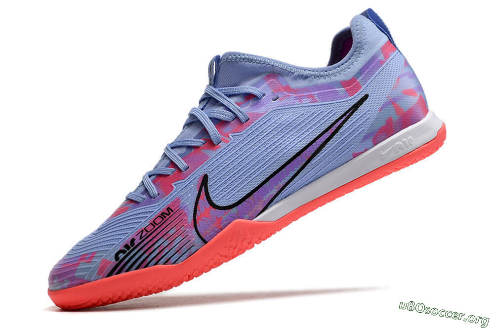 Nike Air Zoom Mercurial Vapor 15 Pro IC Football Shoes - Blue/Purple/Red 5