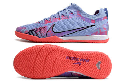 Nike Air Zoom Mercurial Vapor 15 Pro IC Football Shoes - Blue/Purple/Red