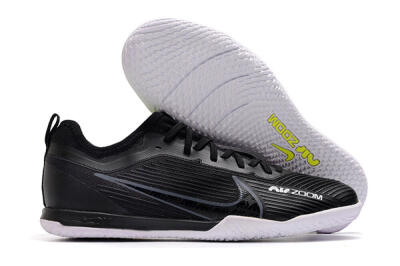 Nike Air Zoom Mercurial Vapor 15 Pro IC Football Shoes - Black/White/Yellow