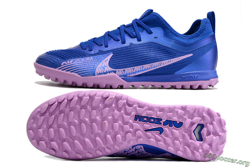 Nike Air Zoom Mercurial Vapor 15 Pro TF Football Shoes - Blue/Purple 1