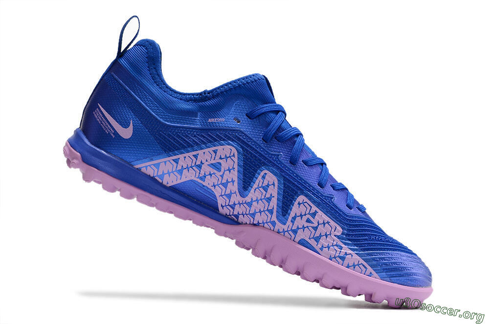 Nike Air Zoom Mercurial Vapor 15 Pro TF Football Shoes - Blue/Purple 4