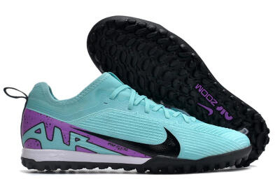 Nike Air Zoom Mercurial Vapor 15 Pro TF Football Shoes - Blue/Black/Purple