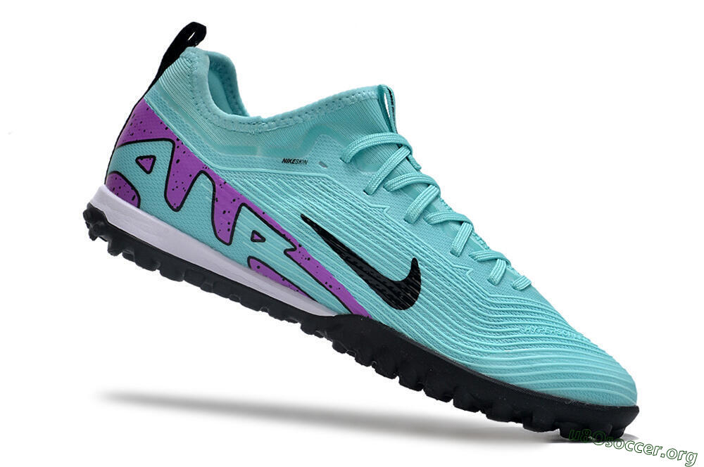 Nike Air Zoom Mercurial Vapor 15 Pro TF Football Shoes - Blue/Black/Purple 4