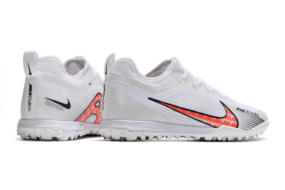 Nike Air Zoom Mercurial Vapor 15 Pro TF Football Shoes - White/Black/Red
