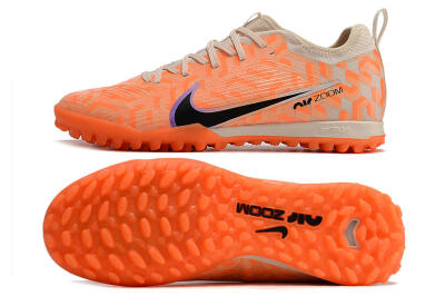 Nike Air Zoom Mercurial Vapor 15 Pro TF Football Shoes - Orange/Purple/Black
