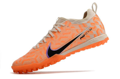 Nike Air Zoom Mercurial Vapor 15 Pro TF Football Shoes - Orange/Purple/Black
