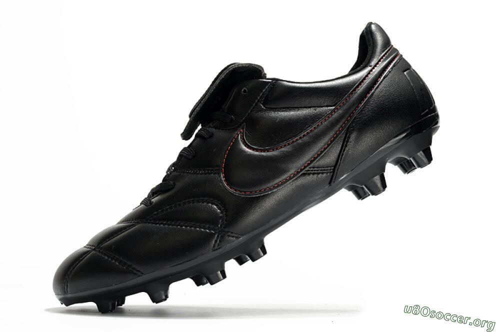 Nike Premier 2.0 FG Football Boots - Black/Red 5