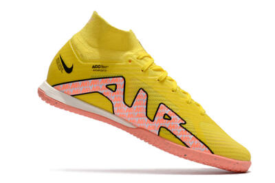 Nike Air Zoom Mercurial Superfly 9 Elite IC Football Shoes - Yellow/Pink/Black
