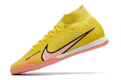Nike Air Zoom Mercurial Superfly 9 Elite IC Football Shoes - Yellow/Pink/Black