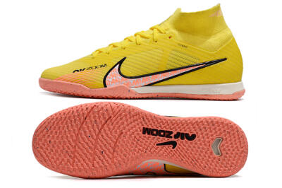 Nike Air Zoom Mercurial Superfly 9 Elite IC Football Shoes - Yellow/Pink/Black
