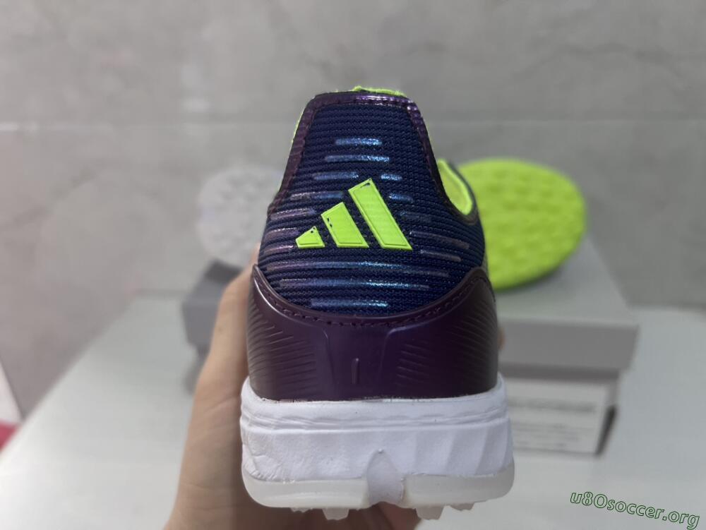 Adidas F50 Elite TF Football Shoes - Purple/Yellow/White