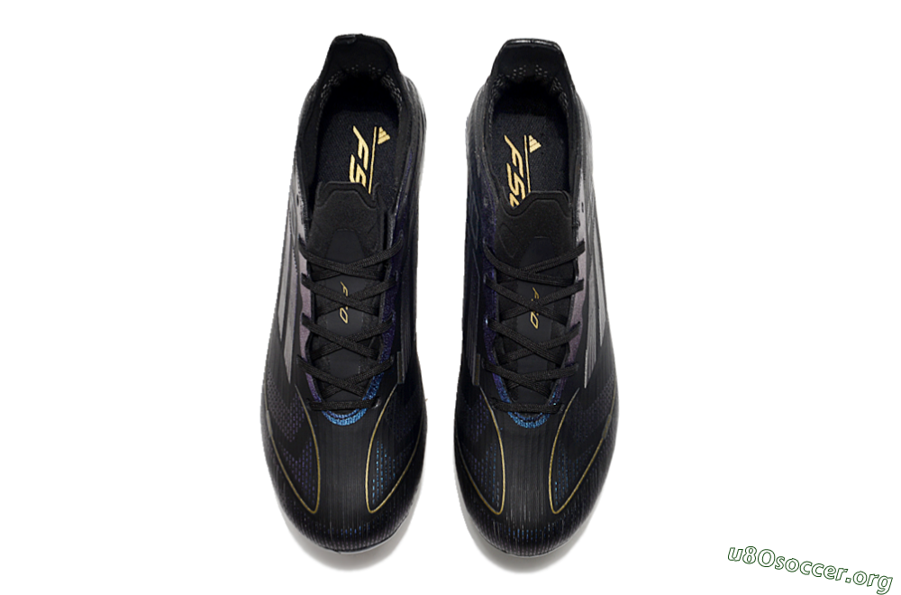 Adidas F50 Elite FG Football Boots - Black/Silver/Purple 5