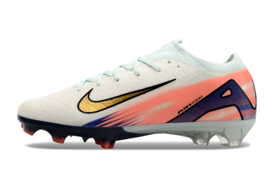 Nike Air Zoom Mercurial Vapor 16 Elite FG Football Boots - Pink/Gold/Blue
