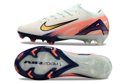 Nike Air Zoom Mercurial Vapor 16 Elite FG Football Boots - Pink/Gold/Blue