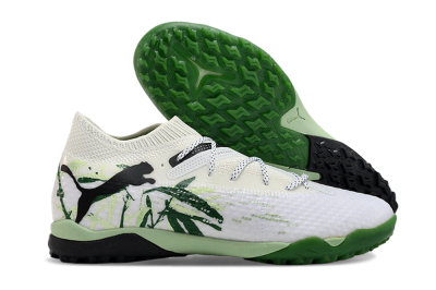 Puma Future 7 Ultimate TF Football Shoes - White/Green/Black