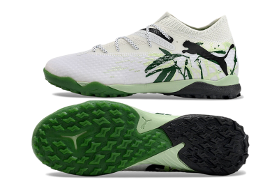 Puma Future 7 Ultimate TF Football Shoes - White/Green/Black