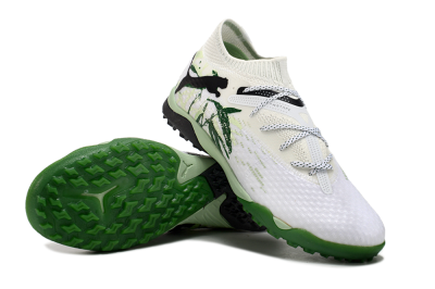 Puma Future 7 Ultimate TF Football Shoes - White/Green/Black