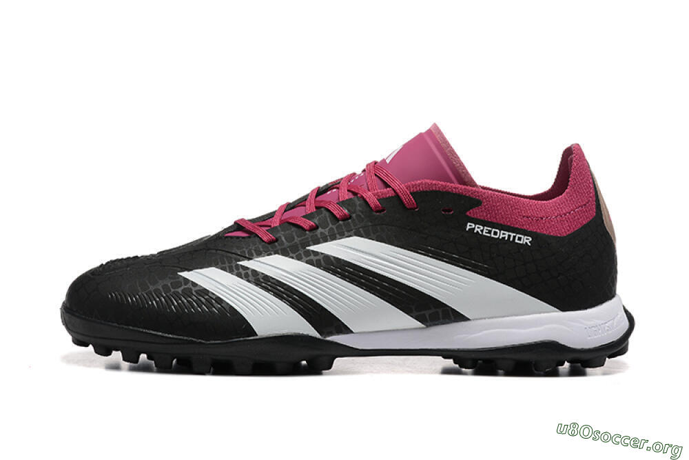 Adidas Predator Elite 24 TF Football Shoes - Black/White/Red 3