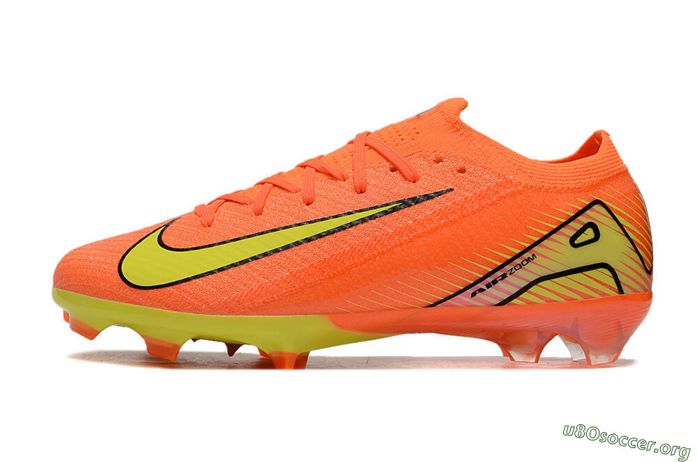 Nike Air Zoom Mercurial Vapor 16 Elite FG Football Boots - Orange/Yellow/Black 3
