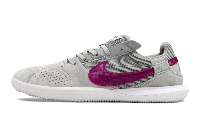 Nike Street Gato IC Football Shoes - Grey/Red/White