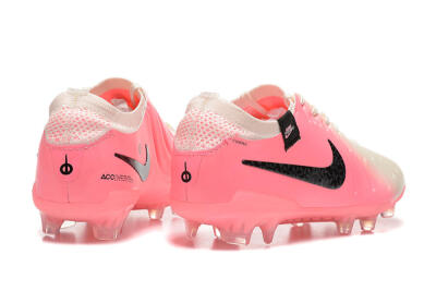 Nike Tiempo Legend 10 Elite FG Football Boots - White/Pink/Black
