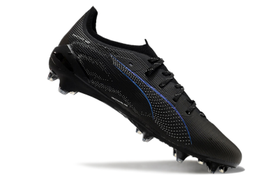 Puma Ultra 5 Ultimate FG Football Boots - Black/Silver/Blue