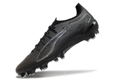 Puma Ultra 5 Ultimate FG Football Boots - Black/Silver/Blue