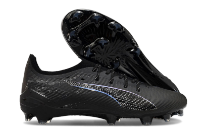 Puma Ultra 5 Ultimate FG Football Boots - Black/Silver/Blue