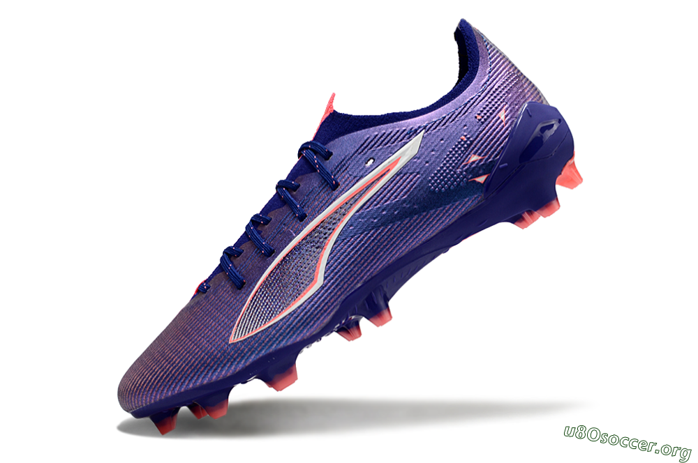 Puma Ultra 5 Ultimate FG Football Boots - Blue/Pink/White 5