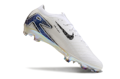 Nike Air Zoom Mercurial Vapor 16 Elite FG Football Boots - White/Black/Blue/Gold