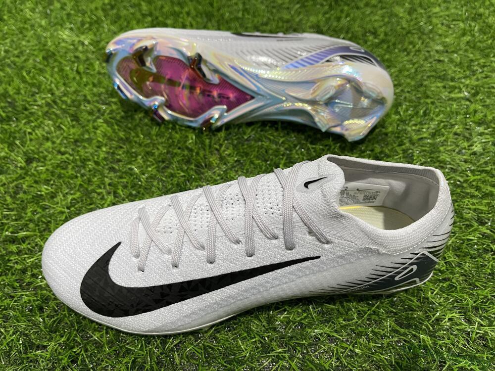 Nike Air Zoom Mercurial Vapor 16 Elite FG Football Boots - White/Black/Blue/Gold