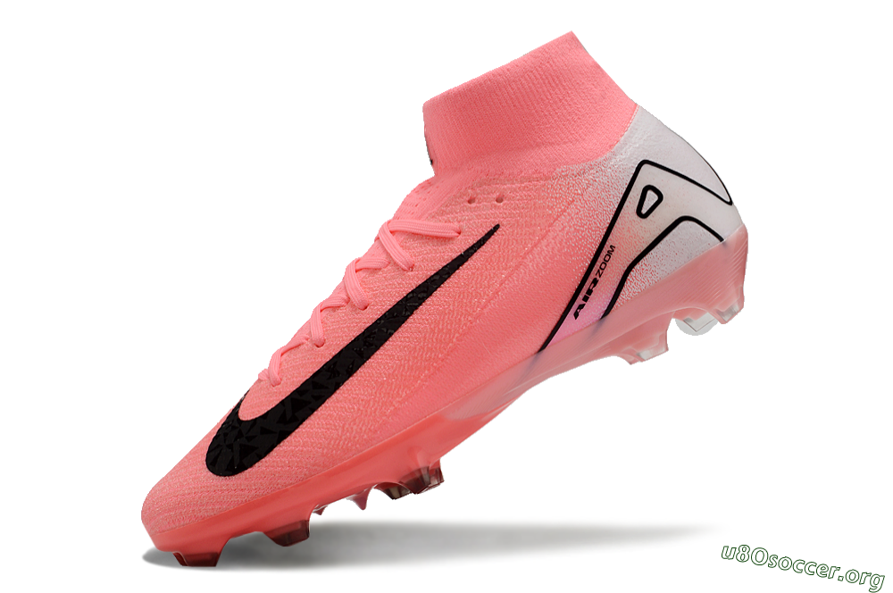 Nike Air Zoom Mercurial Superfly 10 FG Football Boots - Pink/White/Black 5